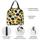 thumbnail image 4 of Easygdp Cute Cow Print Sunflower C Bolsa Térmica Premium - Tela Oxford Impermeable, Gran Capacidad, Bolsillo Frontal, Unisex para Trabajo, Escuela, Actividades al Aire Libre y Picnics, 4 of 8