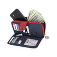 thumbnail image 2 of Nautica Be Shore Womens Wallet RFID Blocking Zip Around Clutch, 2 of 3
