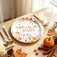 thumbnail image 6 of Tuvgenk Fall Pumpkin Paper Plates 16-Pack 7 inch Disposable Dinnerware for Thanksgiving and Autumn Parties, 6 of 6