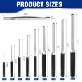 KASIU 9-Piece Roll Pin Punch Set ,Punch Tool Set|Pin Removal Tool ...
