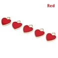 thumbnail image 1 of OUSITAID 20Pcs/Set Enamel Alloy Love Heart Charms Pendant DIY Craft Jewelry Making Gift, 1 of 6