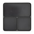 thumbnail image 1 of Plateau de Vis de Réparation RC, 3 Compartiments en Alliage d'Aluminium Rangement Séparé Look Élégant Support d'Outils de Fixation pour Voiture RC Avion Bateau, 1 of 7