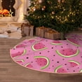 thumbnail image 5 of Sikiie Watermelon Nativity Christmas Tree Skirt, Jesus Christian Winter Holiday Tree Mat Decoration(30-48IN)36", 5 of 6