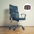 thumbnail image 3 of HERFIER 10pcs Furniture Stopper Caster Cups Wheels Grippers Floor Protectors (Coffee) 2.16x2.16x0.35in, 3 of 8