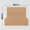 thumbnail image 7 of Heavy Duty Cargo Liner Floor Mat-All Weather Trunk Protection, Trimmable to Fit & Durable HD Rubber Protection for Car SUV Sedan Auto, Beige (MT785BGAMw1), 7 of 7