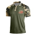 thumbnail image 3 of Havenx American Flag 1776 Polo Shirt for Men Short Sleeve Camouflage Shirts Button Lapel Golf Shirt Patriotic Independence Day 4th Of July Causal Tops,Camouflage M, 3 of 4