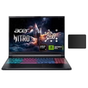 Acer Nitro V Gaming Laptop 16" WUXGA IPS 180Hz Display|AMD Ryzen 7 260|NVIDIA GeForce RTX 5060 |Backlit|Black| 32GB RAM DDR5 | 1024GB SSD |Windows 11 Home |Bundle with Mouse Pad