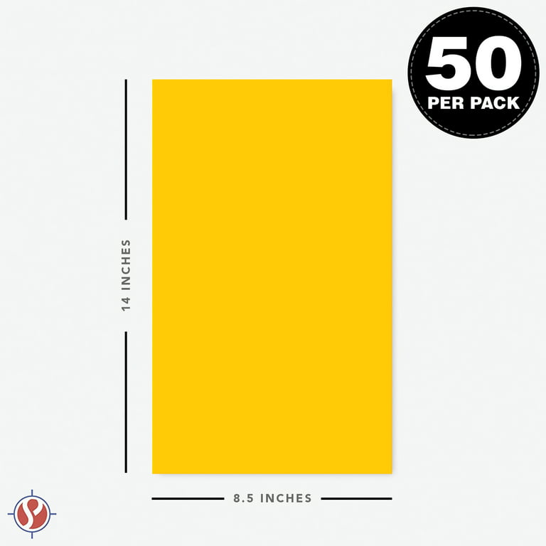 8.5 x 14 Gold Color Paper Smooth, for School, Office & Home Supplies,  Holiday Crafting, Arts & Crafts, Acid & Lignin Free