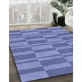 thumbnail image 2 of Ahgly Company Indoor Rectangle Patterned Denim Blue Area Rugs, 2' x 5', 2 of 6