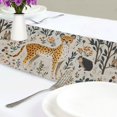 thumbnail image 4 of Yayeee Table Runner 90 inches Long Home Kitchen Dinning Party Decoration, Animals in A Forest Pattern, 4 of 7