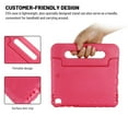 thumbnail image 4 of Dteck Case for Samsung Galaxy Tab A7 Lite 8.7-inch SM-T220 T225 (2021 Released),Kids Friendly EVA Foam Handle Kickstand Case Shockproof Light Weight Back Protective Cover,Rose, 4 of 5