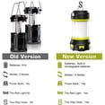 thumbnail image 3 of Camping Lantern, Outdoor Led Camping Lantern, Rechargeable Flashlights with 1000LM, 6 Modes, High Power Bank, IPX5 Waterproof Portable Emergency Camping Light for Fishing, Hiking, Reading, 3 of 9