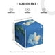 thumbnail image 4 of Fotbe Hibiscus Flowers Calm Water Porta Pañuelos Decorativo de Cuero, Caja Cuadrada Moderna para Pañuelos Faciales, Organizador y Dispensador 5x5x5'', 4 of 7