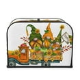 thumbnail image 2 of Lsque Thanksgiving Truck Print 4 Slice Toaster Cover , Kitchen Appliance Dustproof Protector , Toaster Protector Dustproof Kitchen Appliance Cover, 2 of 7