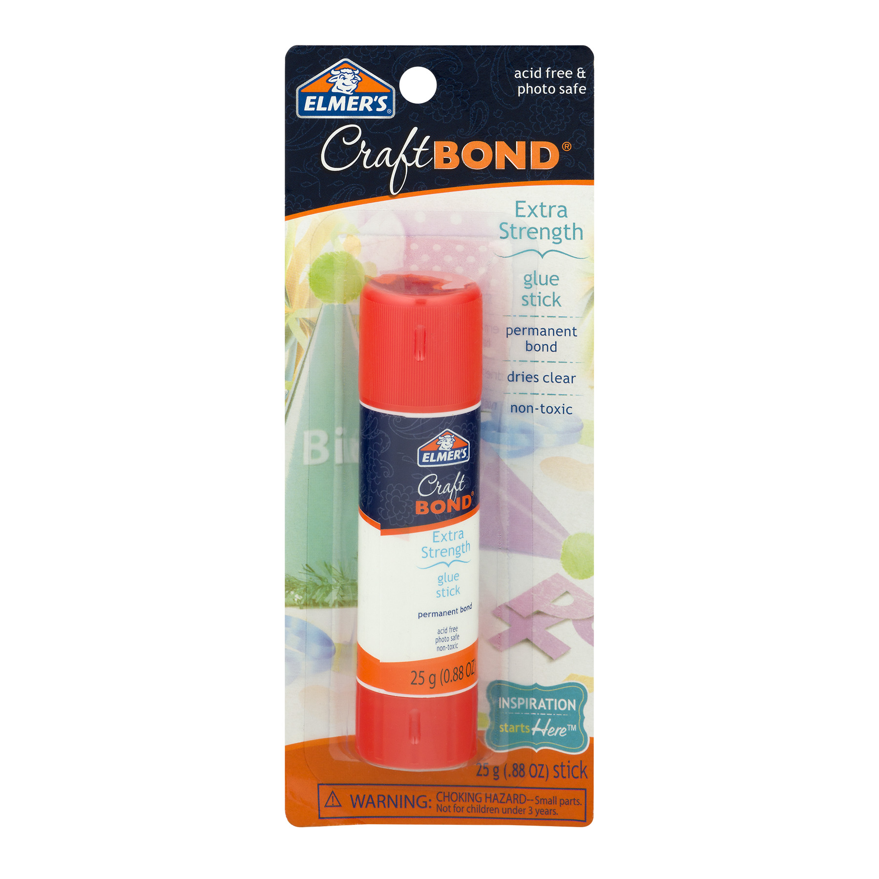 Elmer's Craft Bond Extra Strength Glue Stick, 0.88 Oz.
