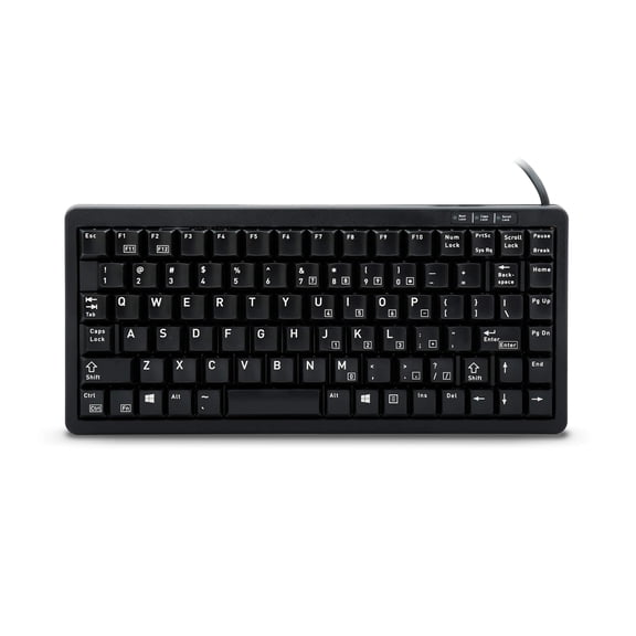 Cherry G84 Ultraslim Keyboard, Black - 83 Keys, G84-4100LCMUS-2