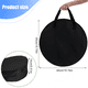 thumbnail image 2 of Toystoory OxfordCloth-bolsa impermeable de gran apertura, organizador de almacenamiento portátil para Cables digitales, bolsa de almacenamiento Negro, 2 of 6