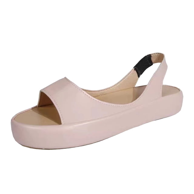 Amzcrzy Zapatos de mujer,Zapatos de mujer,Zapatillas de mujer, Sandalias casuales con punta de pez para mujer, cómodas y de color liso Sandalias Mujer Zapatillas De Casa