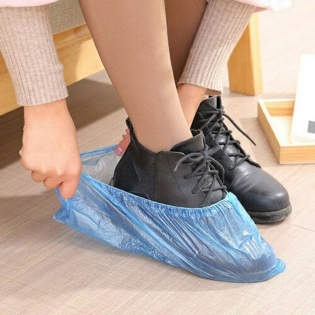 Thick Non-woven Shoe Cover Anti-static Non-slip Washable Reusable Shoe Cover 