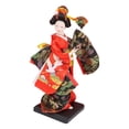 thumbnail image 3 of Muñeca geisha japonesa étnica, figura coleccionable, estilo vintage, colección artesanal. Estilo A, 3 of 9