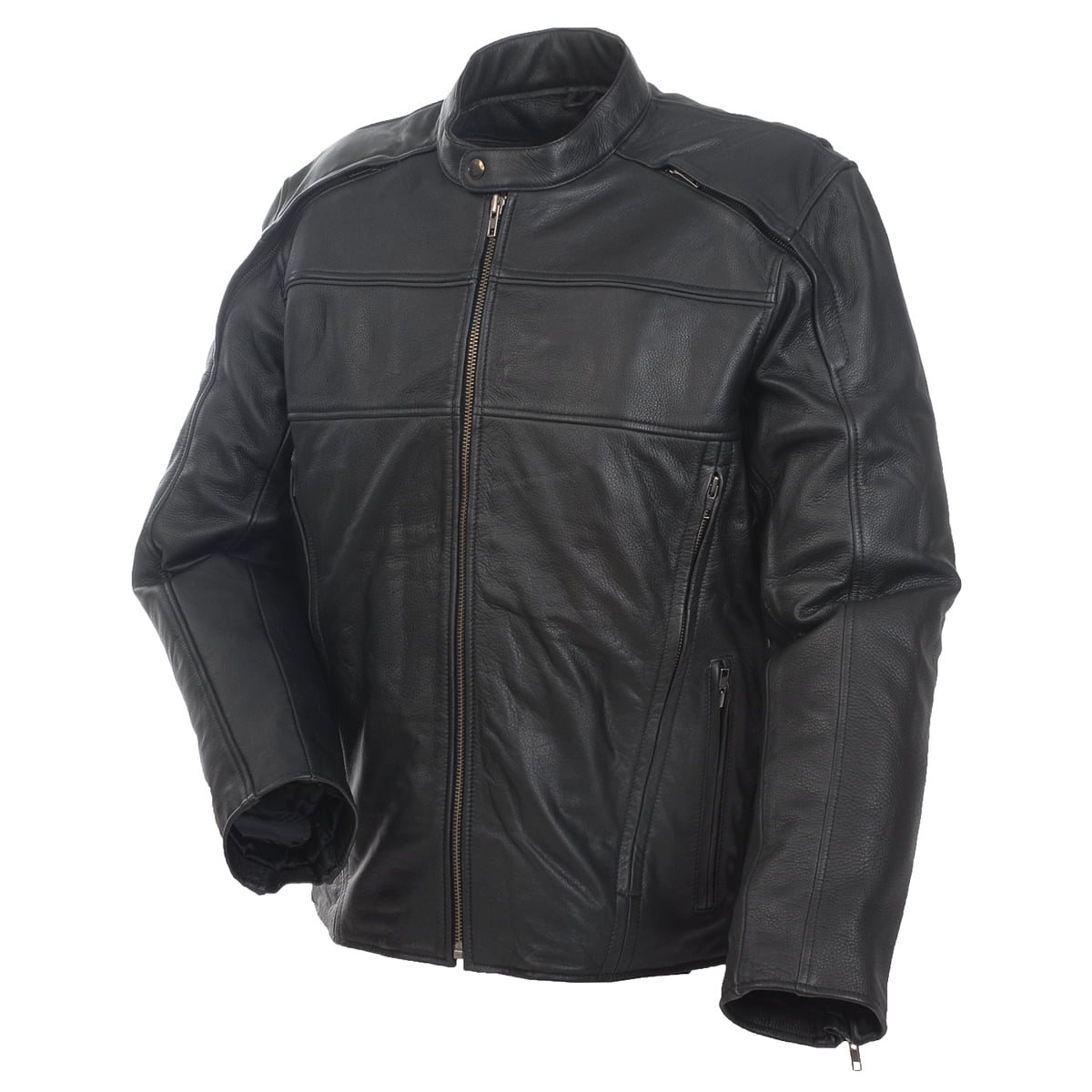black leather jacket size 20