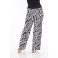 thumbnail image 6 of Women's Plus Size Multicolor Geometric Palazzo Pants, 6 of 29