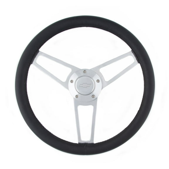 Grant 1901 Billet Series Leather Wheel and Installation Kit