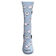 thumbnail image 4 of MeMoi Bah Bah Black & White Sheep Bamboo Blend Crew Sock - Mens - Male, 4 of 5