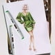 thumbnail image 5 of Marcadores con alcohol Belleza Suprema, 100 colores, doble punta y batidora, 5 of 8