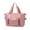 Pink, variant on Tuphregyow Large Capacity Women's Travel Duffel Bag - Lightweight and Stylish Gym Tote Bag for Work and Overnight Stay Pink