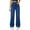 Dark blue, variant on FUNUONY Straight Leg Jeans for Women High Waisted 2025 Jeans for Women High Waist Baggy Wide Leg Jeans Stretchy Denim Pants Y2 K Loose Denim Pants Casual Baggy Jean Trousers Bu2 L