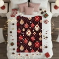 thumbnail image 4 of Hometravel Christmas Themed Blanket, 100x75cm Sofa Throw with Holiday Patterns, Festive Home Decor for Living Room, Bed, Seasonal Comfort and Warmth, 4 of 6