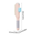 thumbnail image 3 of FEOLGEHLY Fine Tooth Flea Comb for Dogs Cats - Stainless Steel Pet Grooming Comb Removes Fleas Eggs and Undercoat for Long Short Hair Breeds Ergonomic Anti-Slip Handheld Flea Comb (Pink), 3 of 6