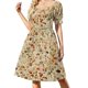 thumbnail image 3 of Vestido de manga corta del Día de los Muertos, vestidos de fiesta, ropa de mujer, vestidos de fiesta elegantes para mujer 2025, vestido, 3 of 7