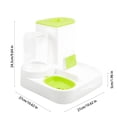 thumbnail image 4 of Wet Dog Food, Dog Food Dry, Pet Water Dispenser with Large Capacity Dry Wet Separation Automatic Water Feeder Integrated Water and Food Feeder Dog Water Dispenser, Dry Dog Food, Automatic Dog Feeder, 4 of 7