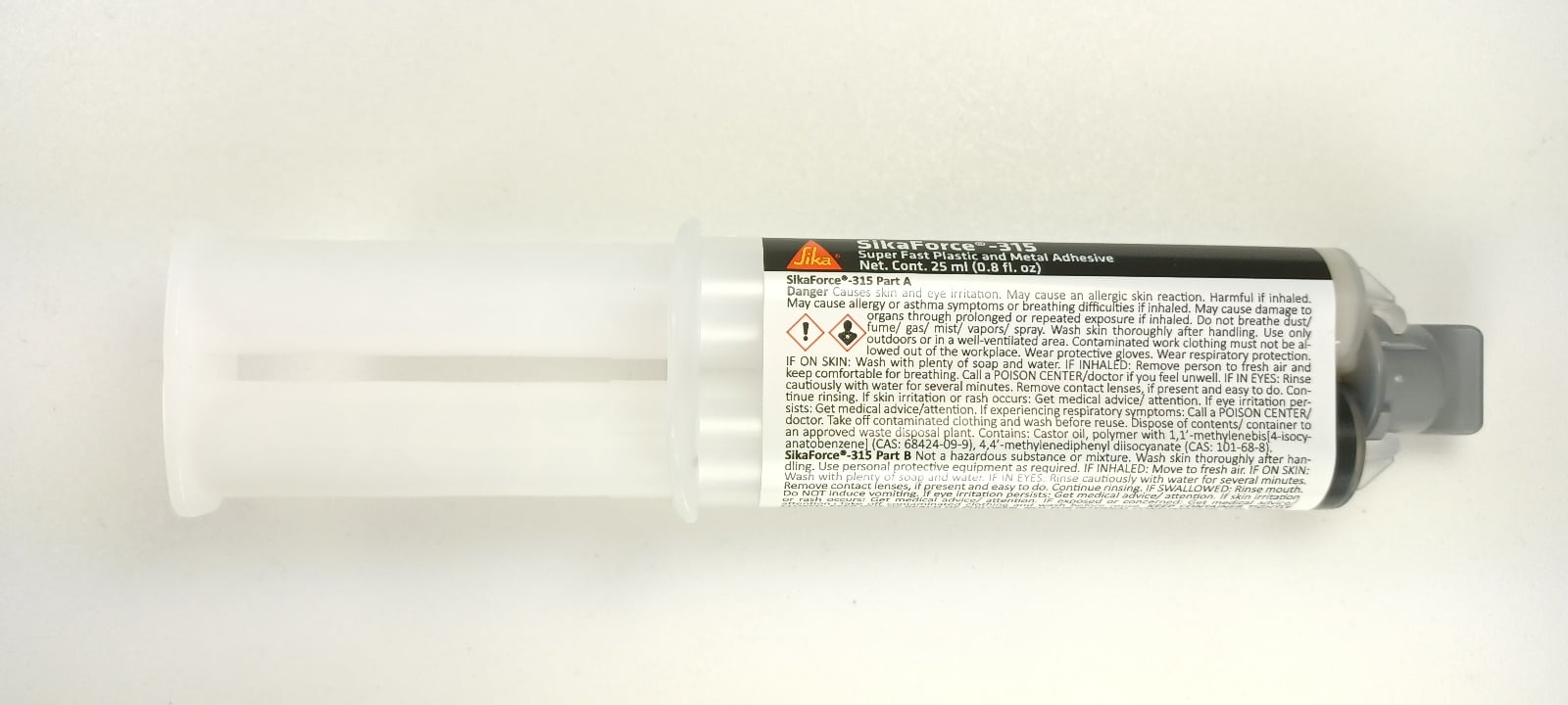 Sika SikaForce-315 Black 25ml Cartridge [613773]