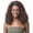 Brown to Blonde, variant on QUEENTAS Long Dark Brown with Honey Blonde Highlights Deep Wave Headband Wig for Women 22inch