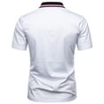 thumbnail image 6 of CaiJunJia George Polo Shirt,Men's Jersey Cotton Short Sleeve Polo Shirt - Breathable Performance Polo (Available in Big & Tall), 6 of 6