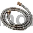 thumbnail image 2 of For Antique Brass Wall Mounted Bathroom Tub Faucet Dual Ceramics Handles Telephone Style Hand Shower, 2 of 5