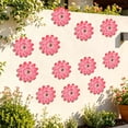 thumbnail image 6 of Macaron Color Garden Wall Decor with Hook Back, Multi Layer Petal Design for Indoor and Outdoor Use, Creative Horticultural Decoration for Fence and Terrace, 6 of 6