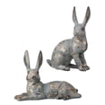 thumbnail image 2 of Resin Sit And Lay Rabbit 17" 2 Assorted, 2 of 3