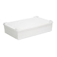 thumbnail image 2 of Caja para fermentar masa de pizza con tapa. Caja para fermentar pan. Almacenamiento versátil de masa. Blanco grande, 2 of 9