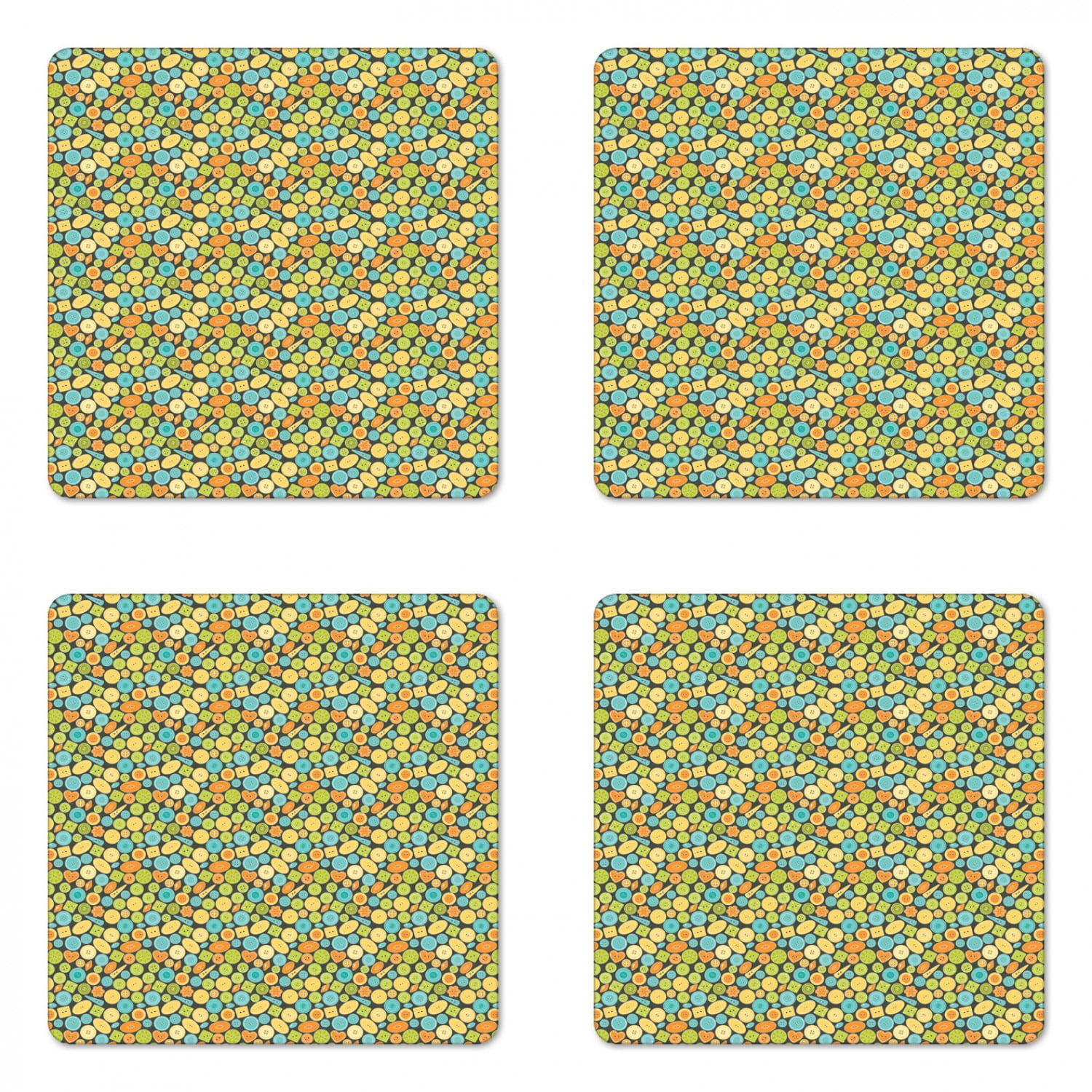 Personalised Geometrc Mother Of Cats Coaster Drinks Funny Novelty