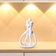 thumbnail image 3 of Estatua de pareja, figura de pareja, escultura de amantes de resina, adorno de escritorio para oficina, estante, mesa, estantería, decoración del ,, 3 of 8