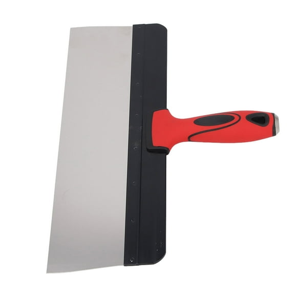 Drywall Taping Cutter, 14in Multipurpose Stainless Steel Putty Cutter with Non Slip Soft Handle for Applying and Smoothing Plaster Adhesive
