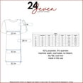 thumbnail image 4 of 24seven Comfort Appare Elbow Sleeve Maternity Knee Length Dress, 4 of 4