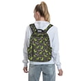 thumbnail image 5 of Yiaed Dinosaur Skeleton Print Lightweight Backpack Travel Backpacks Hiking Daypack for Women Men, 5 of 5