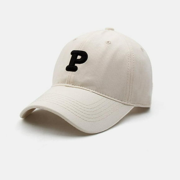 Baseball hat cap casual sport outdoor sun classic patchwork letters make your face look smaller (HTOOQ)