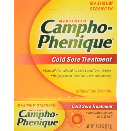 Campho Phenique Medicated Cold Sore Treatment 0.23 oz