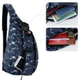 thumbnail image 3 of HAWEE Sling Bag Sling Crossbody Bag Daypack Lightweight with Adjustable Shoulder Strap Travel Hiking Men Women, 3 of 6